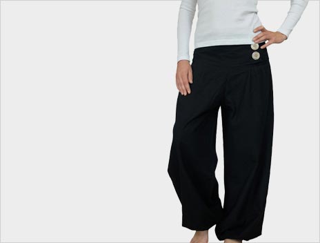 pantalon sarouel pour homme lin épais blanc