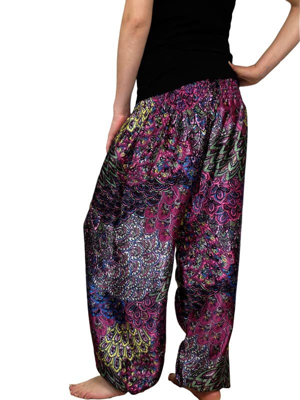 Pantalon bouffant été Fushia - Bali