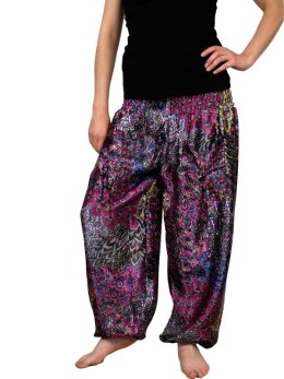 Pantalon bouffant été Fushia - Bali