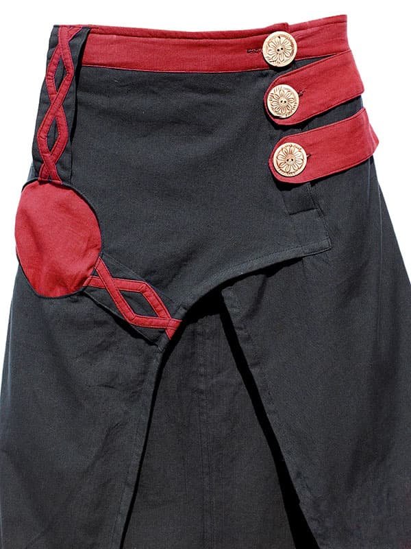 Sarouel Hiver grande taille  - Kanti Rouge