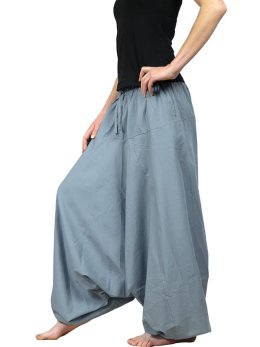 Sarouel femme grande taille gris - Sherpa
