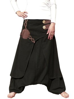 Sarouel Hiver grande taille - Kanti Choco