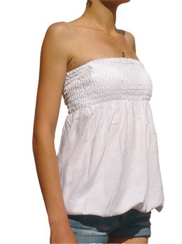 Top Bustier - Blanc